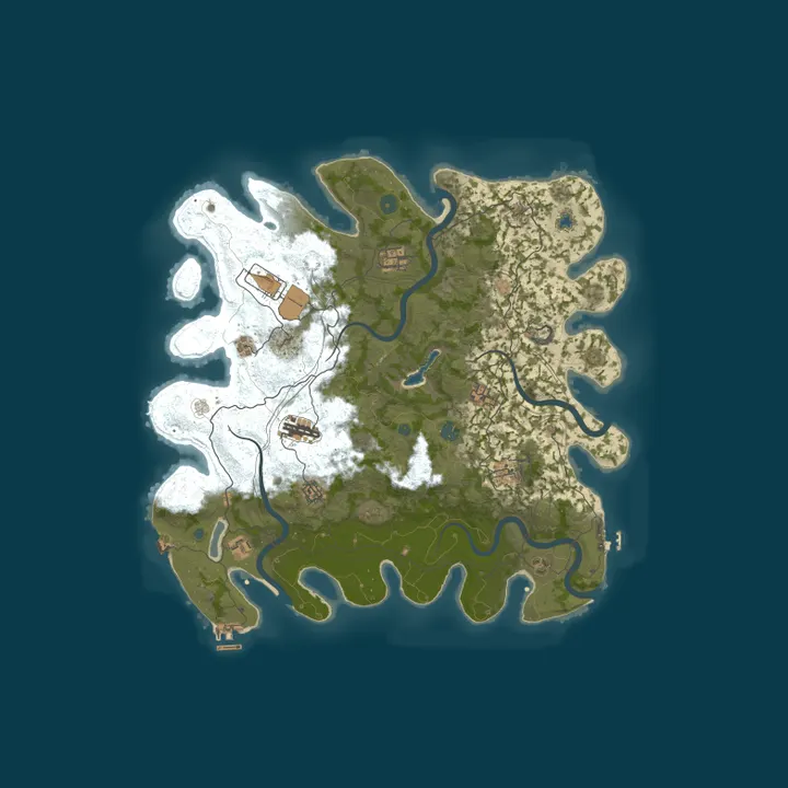 Map of [TW] AixWalker [ PVE | 3X | RaidBases | Events ]