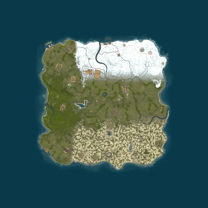 Map of [AU] Rustovia - 2x Solo/Duo