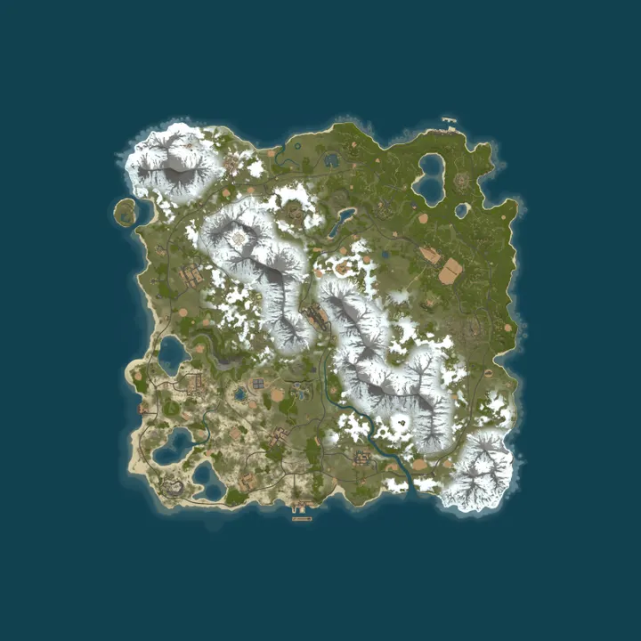 Map of SLAYERS.GG 100x #1 PVP ZOMBIES|PLANES|CLANS|SKIN|KITS|NOBP|TP