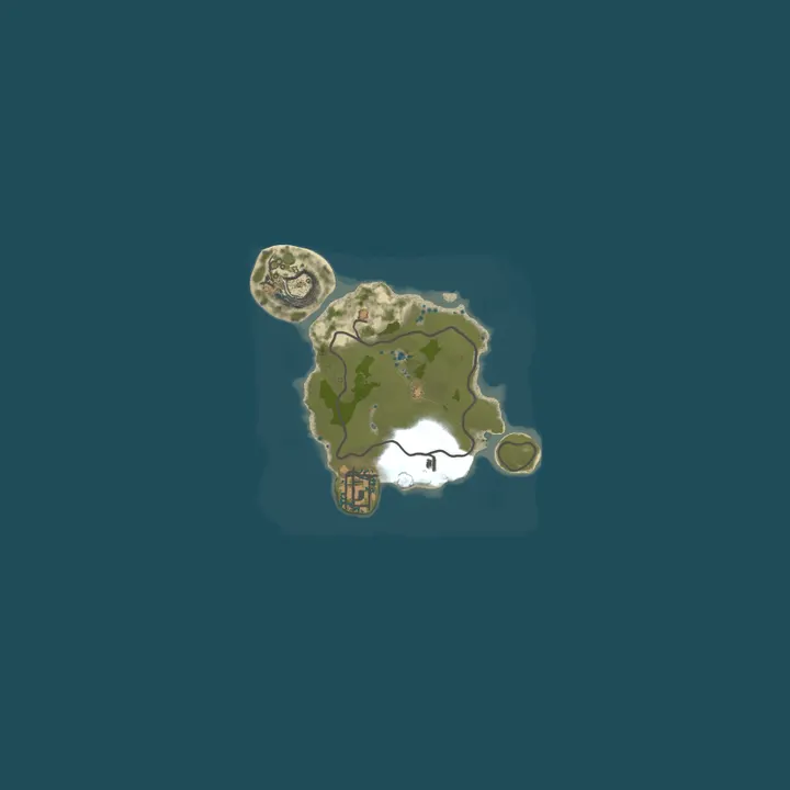 Map of FancyOrb's Random Farming 1 Grid - Random Items