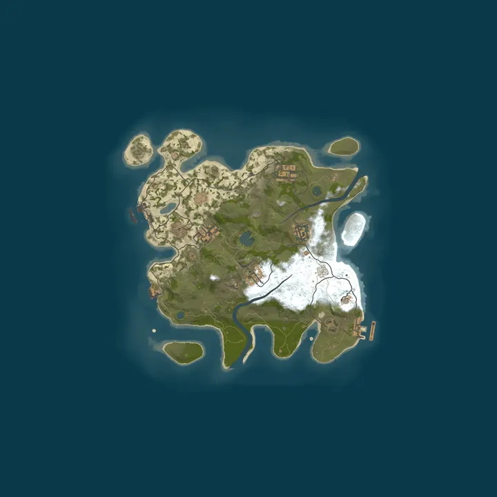 Map of My Apex Rust Server