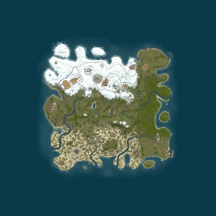 Map of Something Something Rust Server