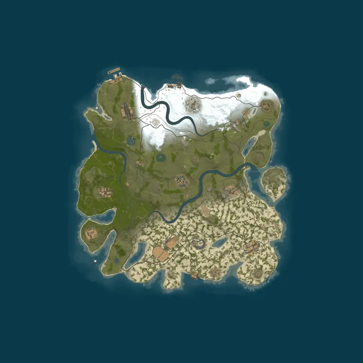 Map of GOLD RUST КЛАССИКА X2 ДЛЯ НОВИЧКОВ