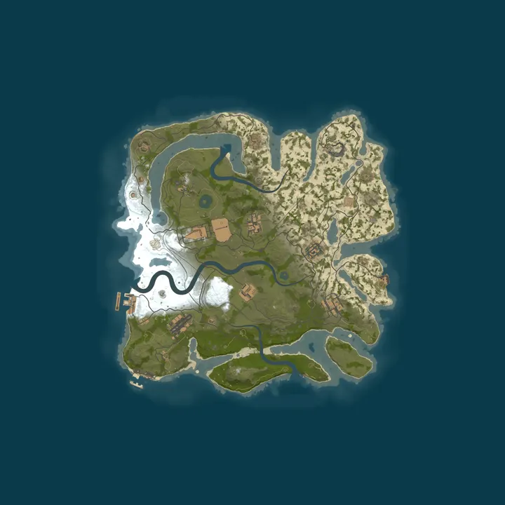 Map of [US West] Gold Rush 3x | Quad | Monthly | Raid Hours