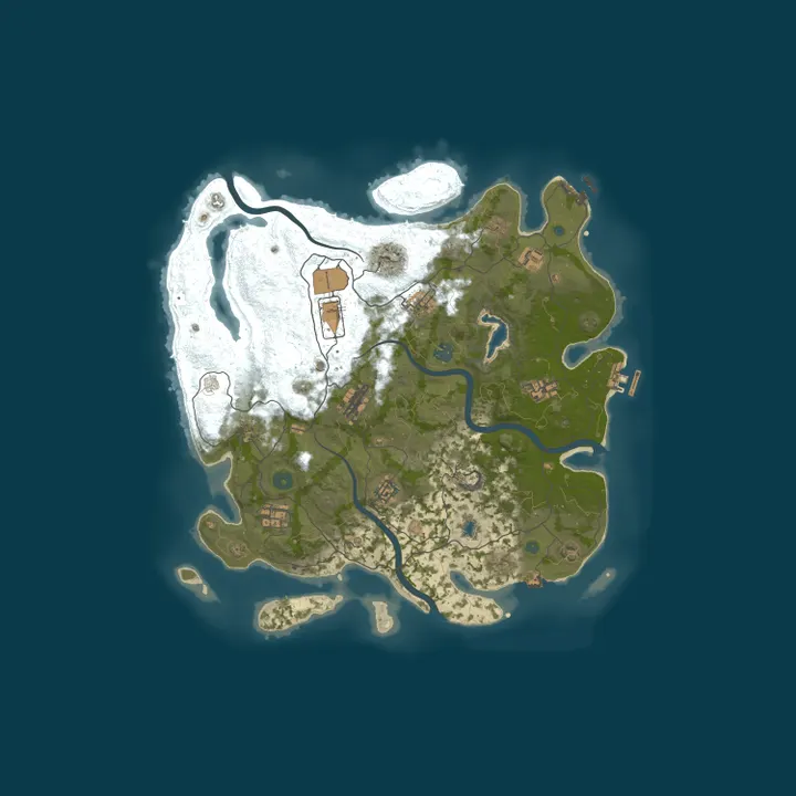 Map of kenzoku server