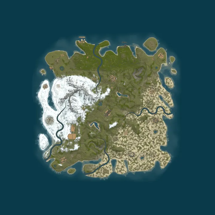 Map of 【糊涂涂PVE】萌新 | 养老 | 原倍 | 烹饪 | 突袭