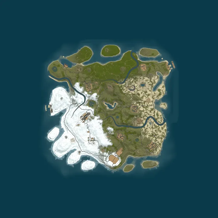 Map of Bradys Rust