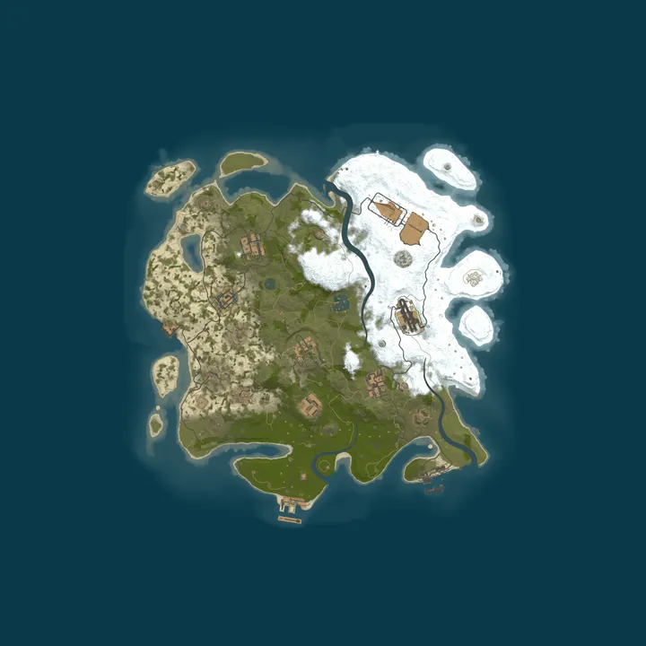 Map of Zeus Rust | NA 2x