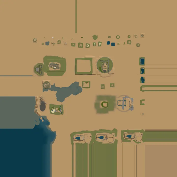 Map of RustAddicted.com TEST Server - AIM, FFA, BEDWARS