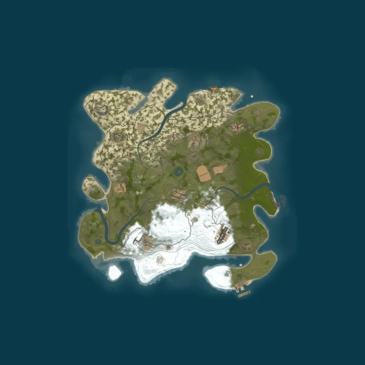 Map of Rustadia | Solo | Monthly | EU | No BP Wipes