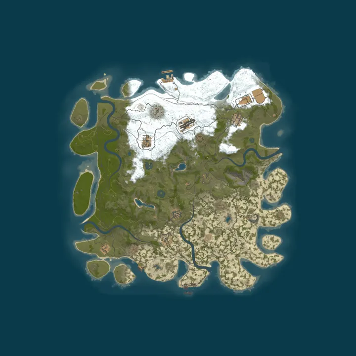 Map of [US West] Facepunch Premium 4