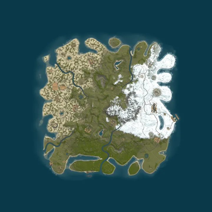 Map of Jack&Swan PVE|No Decay|No Raid|No Kill