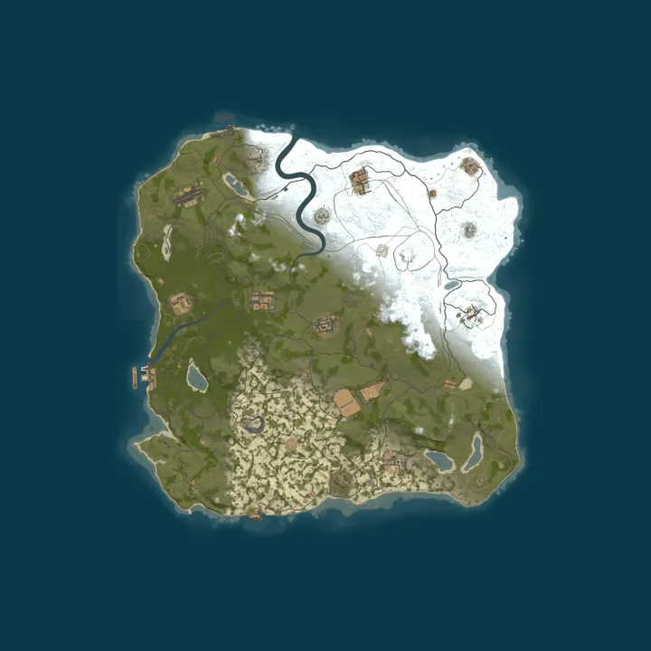 Map of WARBANDITS.GG EU 3X |Solo/Duo|LootX3| JUST WIPED