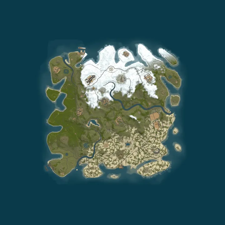Map of Nudel's Test Server