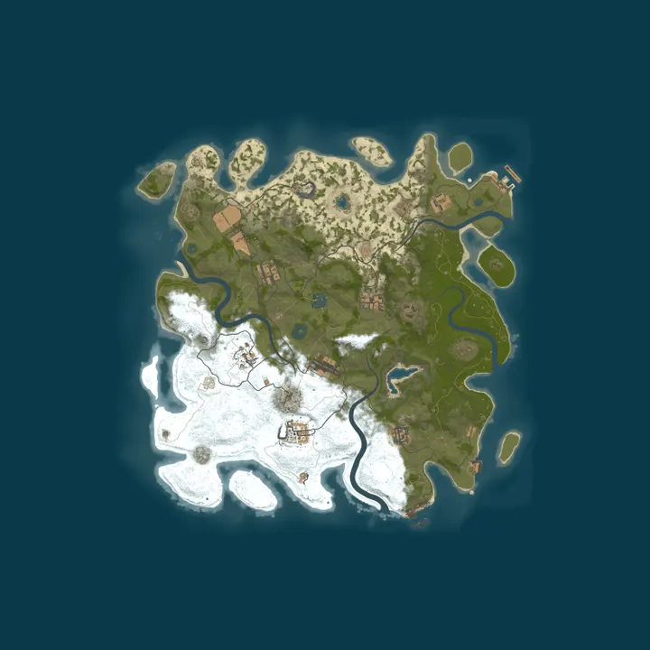 Map of NoWay Community RPG Server
