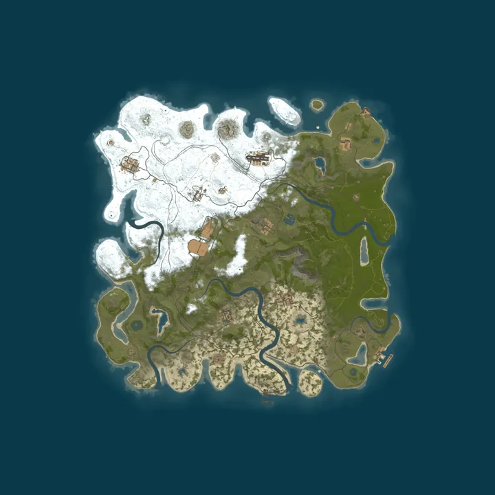 Map of [JP]Rustテストサーバー