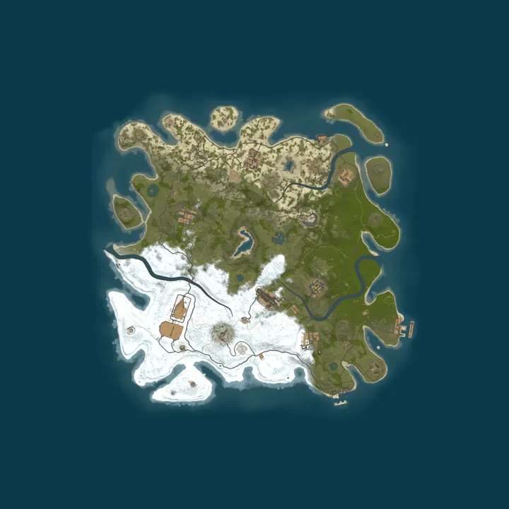 Map of Relaxing Rust | Linux Friendly | 10x | PVE