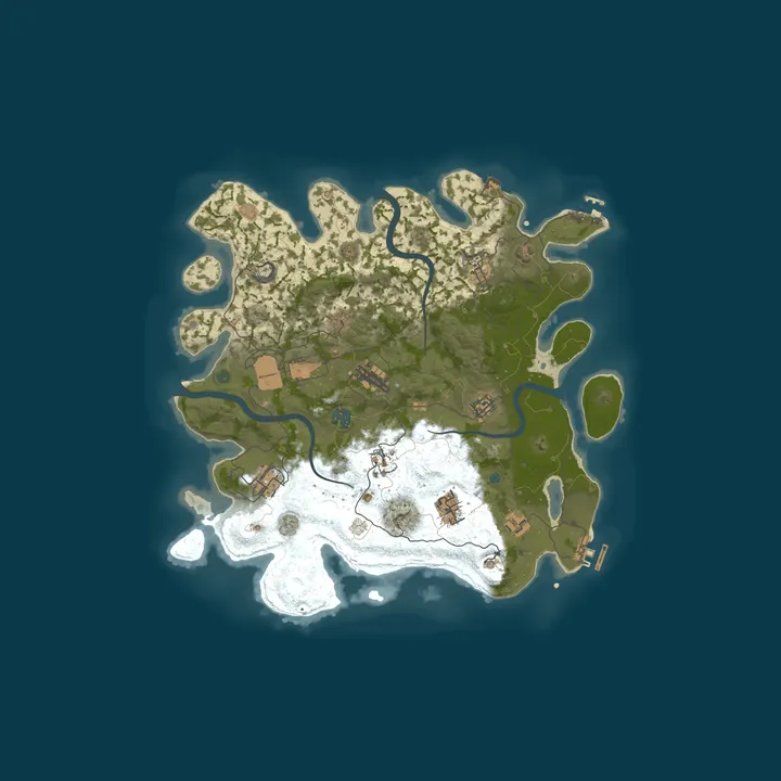 Map of Borderlands 3X Weekly|Loots x3|KITS|RAIDABLE BASE| Just WIped