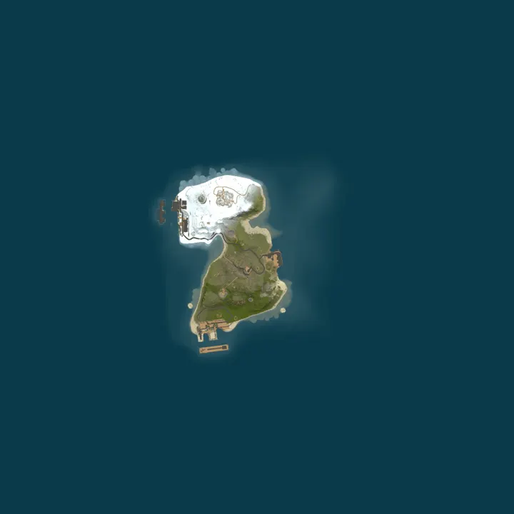 Map of A Shockbyte Rust Server