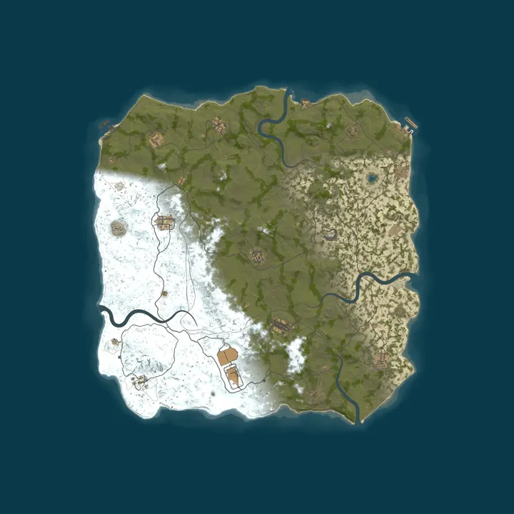 Map of Artlasoff Server Twitch