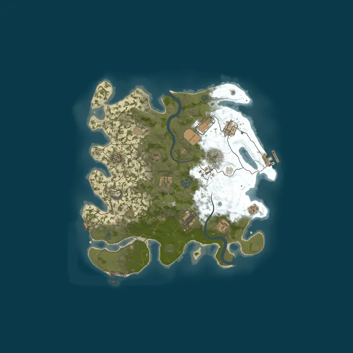Map of Farmer's Paradise