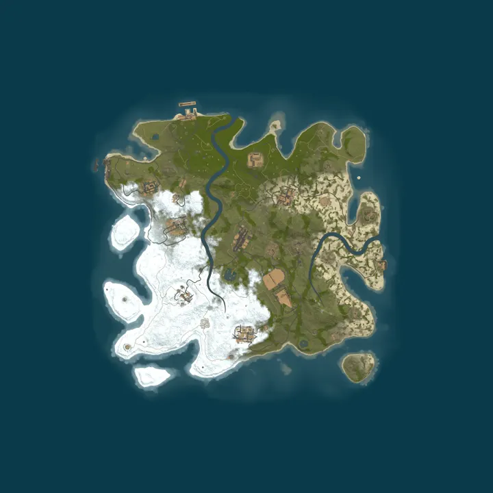 Map of K9 Sector Qol monthly Quests Unique style