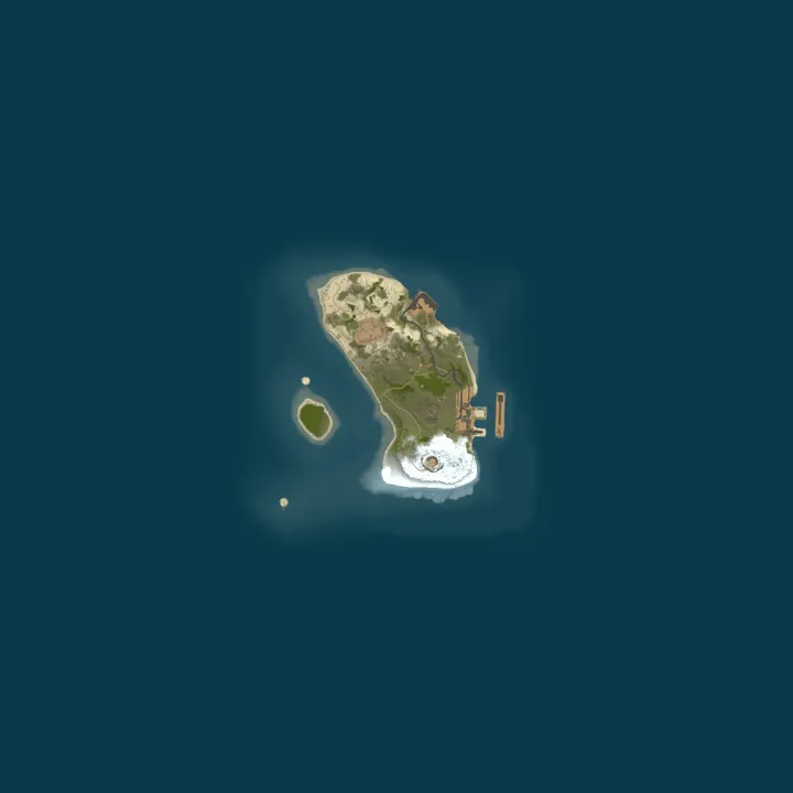 Map of big balls only