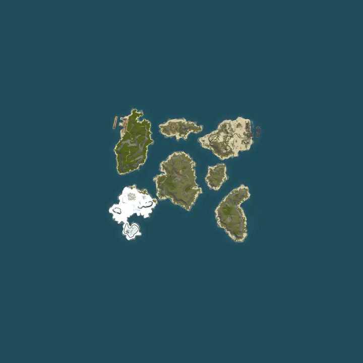 Map of DRIFT - EU 2X Solo/Duo/Trio | Ocean PvP | Weekly | JUST WIPED!