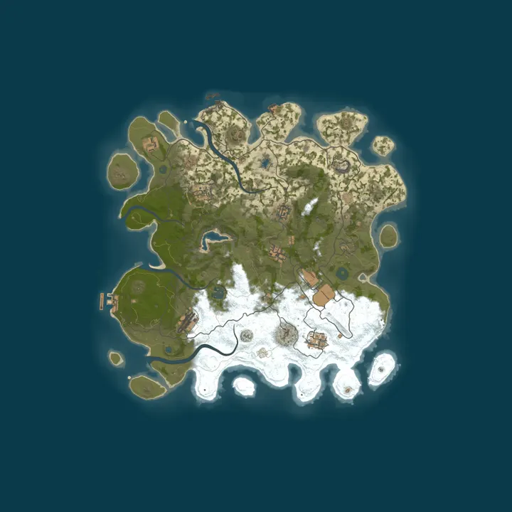 Map of Winterwunderland