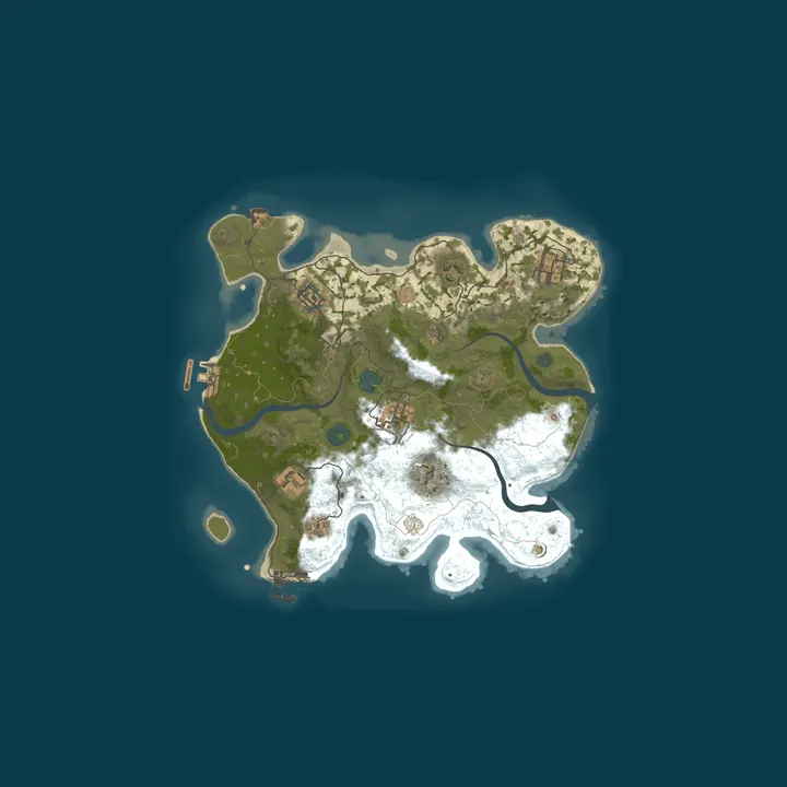 Map of Lulu's Graveyard