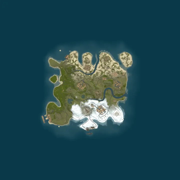 Map of CHUD Rust Gaming