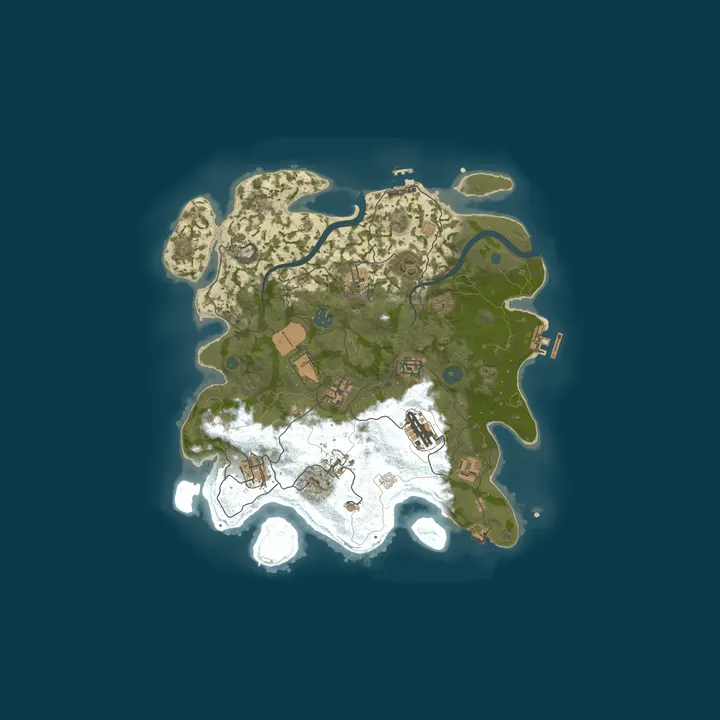 Map of 1v1 Wonderland