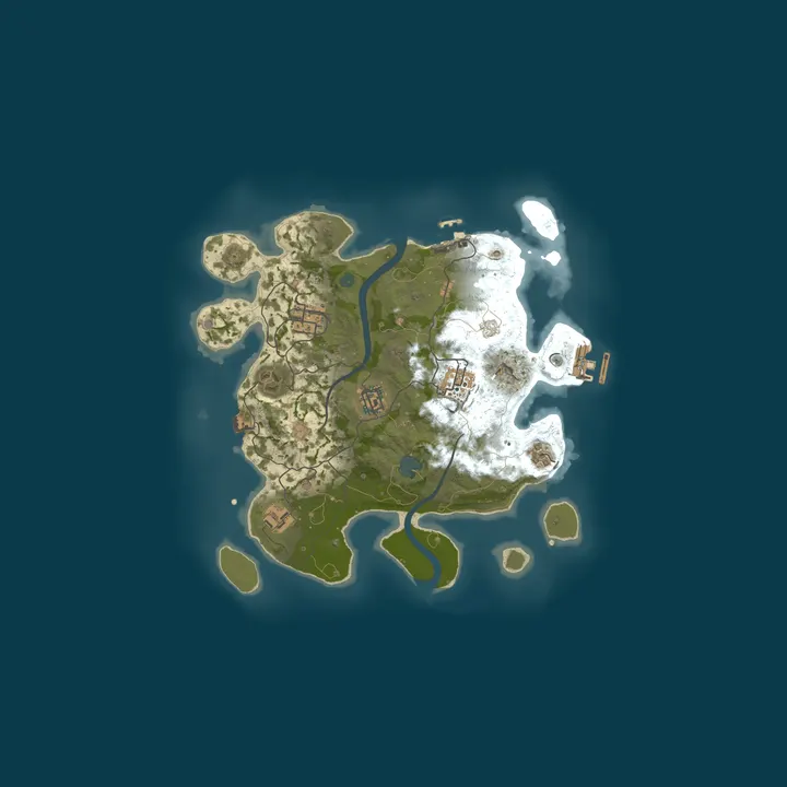Map of Rusty Oreo