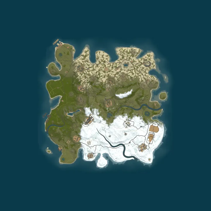 Map of Danish Vikings | Modded x2 | PvP