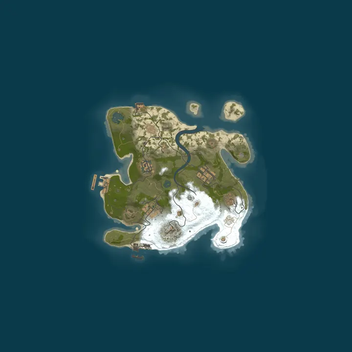 Map of Rust Maroc | Modded | Weekly Wipe | Monthly BP Wipe