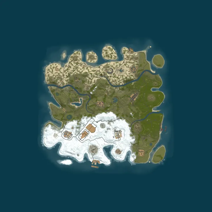 Map of My Modded Rust Server