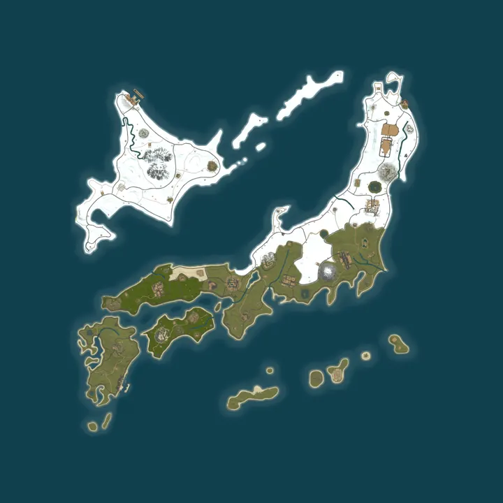 Map of Rust Server