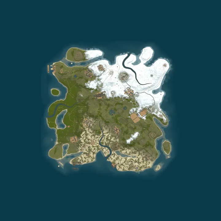 Map of Rusty Cow | Solo Only | Monthly Vanilla | FullWiped 14/10