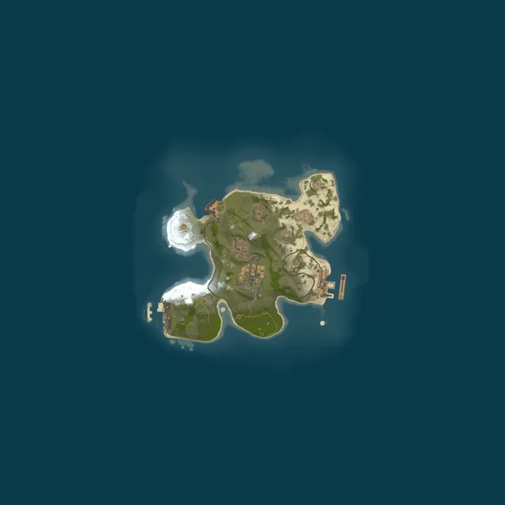 Map of My Untitled Rust Server