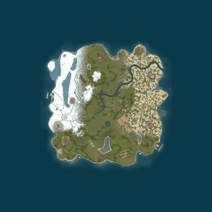 Map of ⦿ ICEFUSE EU 5X Quad (Solo/Duo/Trio/Quad|Shop|Kits|X5 WIPED)