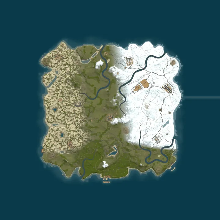 Map of 2x Staging