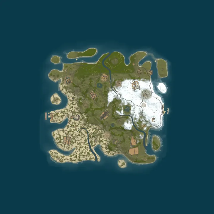 Map of Solo 3x server