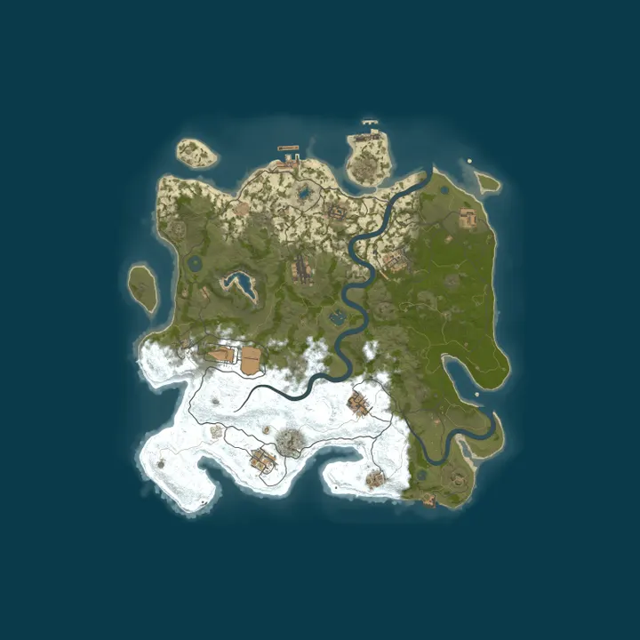 Map of [ESP]RUST AL DESNUDO X5 Español PVE