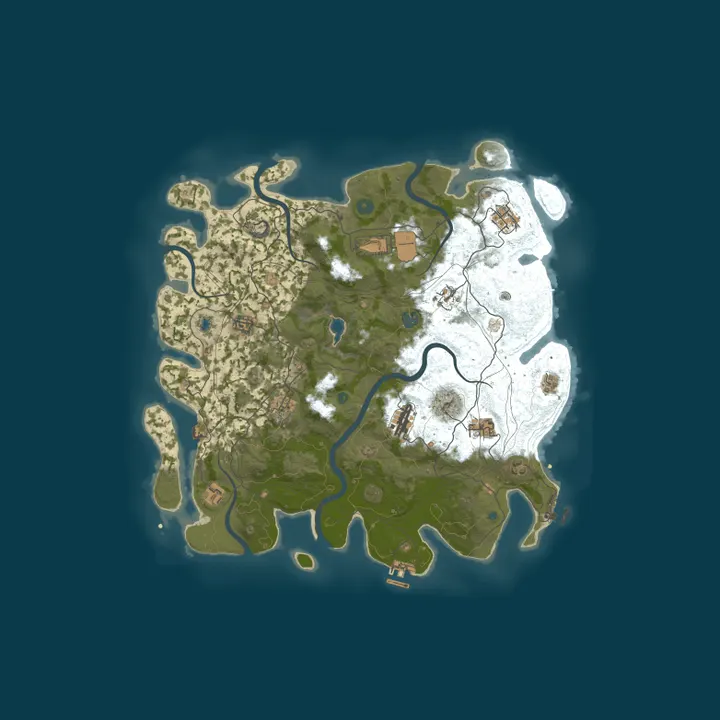 Map of Enjoy - Solo/Duo only, no BP wipes. True Vanilla.