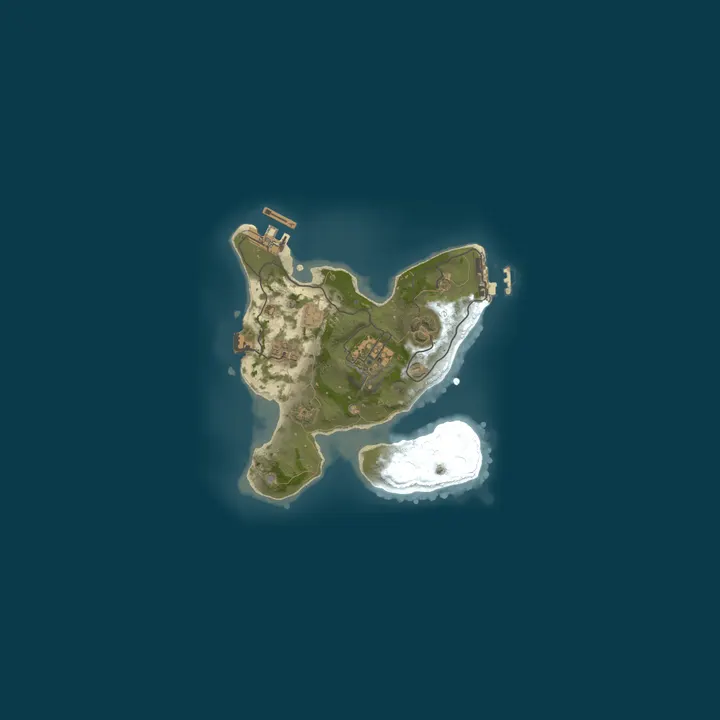 Map of Rust Server - Pinehosting.com