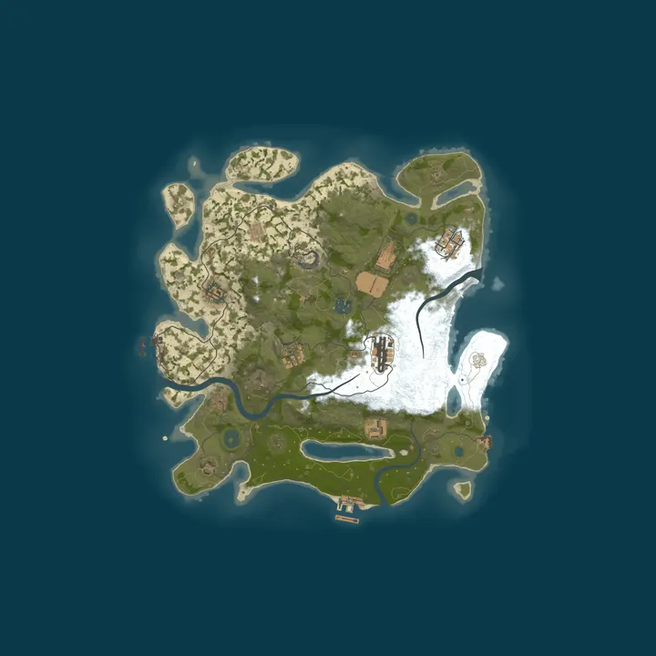 Map of RUSTX [x10 CLAN MAX 5] Wipe 14.10