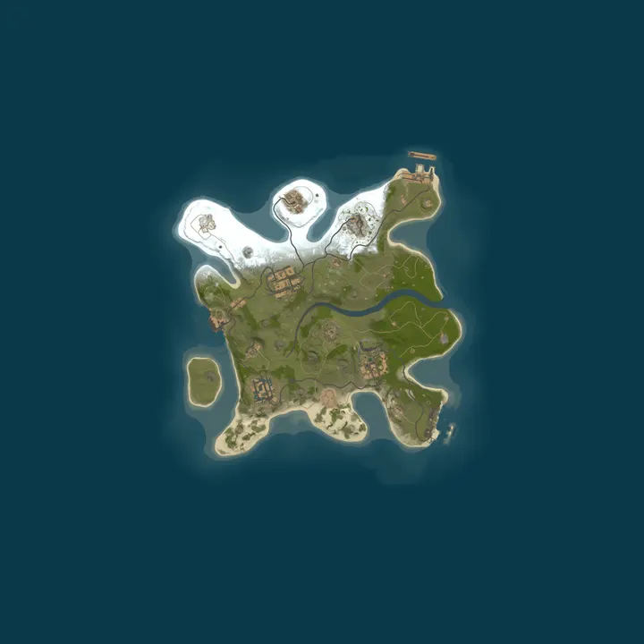 Map of Bestrust Solo/Duo/Trio/Quad 2x #4 - Weekly | NEXT FULLWIPE in 7