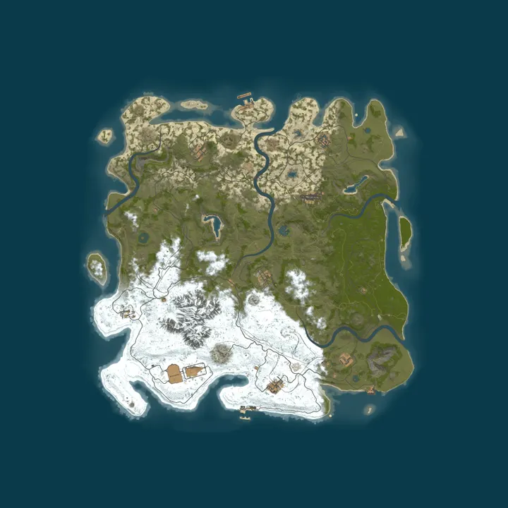 Map of Rust by g-portal.com