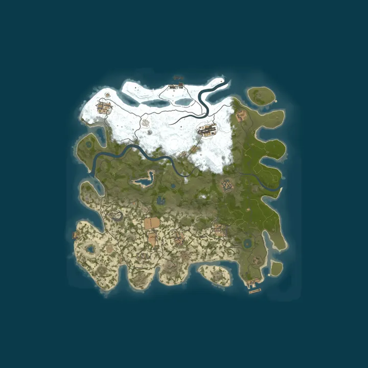 Map of [Asia] Days7 七日杀 | PvE MMORPG | 1x