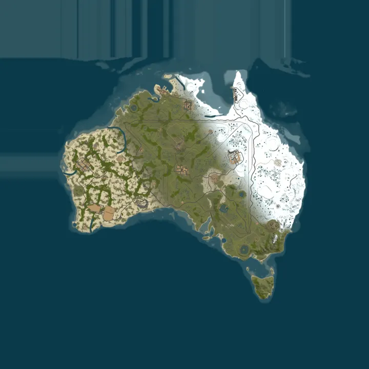 Map of CHILE